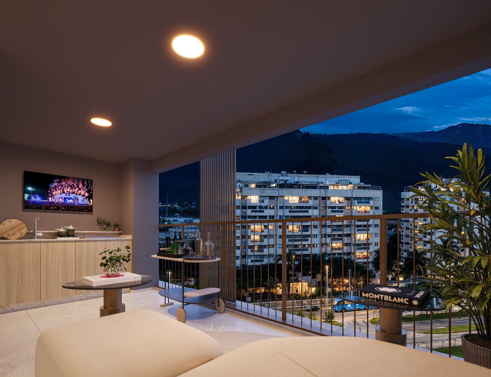 2 Quartos · Varanda gourmet · Ed. Ibiza · We Barra by Living