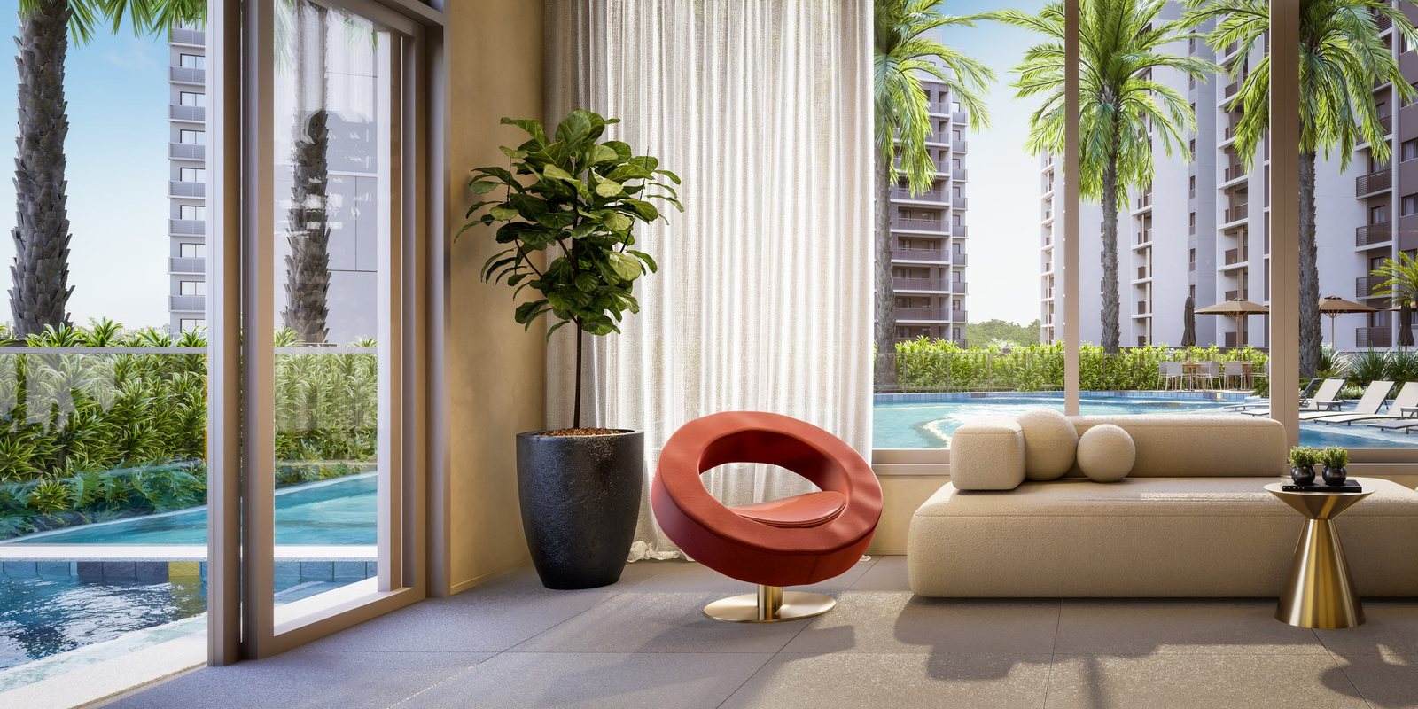 Pool house